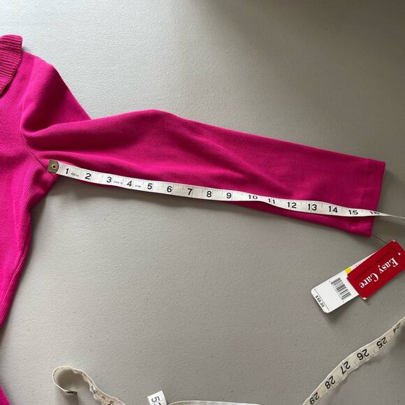 Rafaella Sweater Casual Cowl Neck Long Sleeve Knitted Pullover Barbie Pink M NWT - Picture 10 of 11